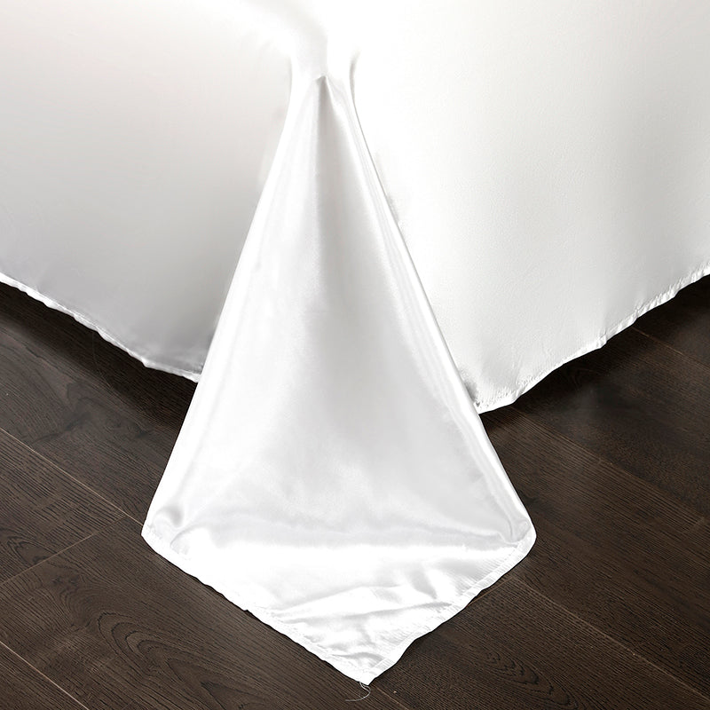 Set in seta 4 pezzi 22 Momme | Toni blu