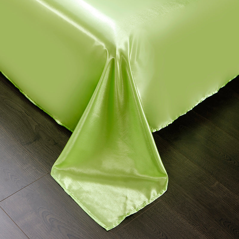 Set letto 4 pezzi - Tocco di Seta 22 Momme | Toni di verde