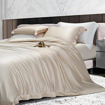 Set coperta e federa in bambù