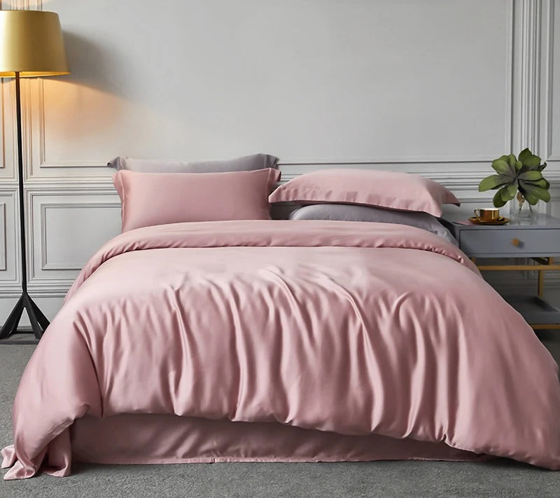 Set coperta e federa in bambù