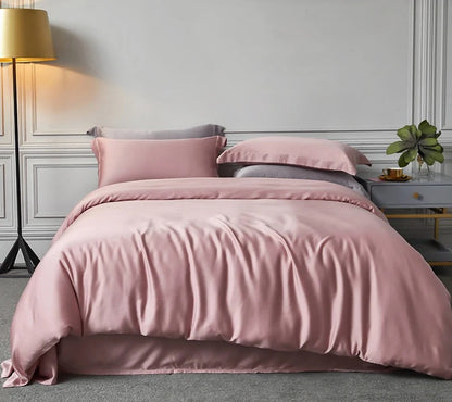 Set coperta e federa in bambù
